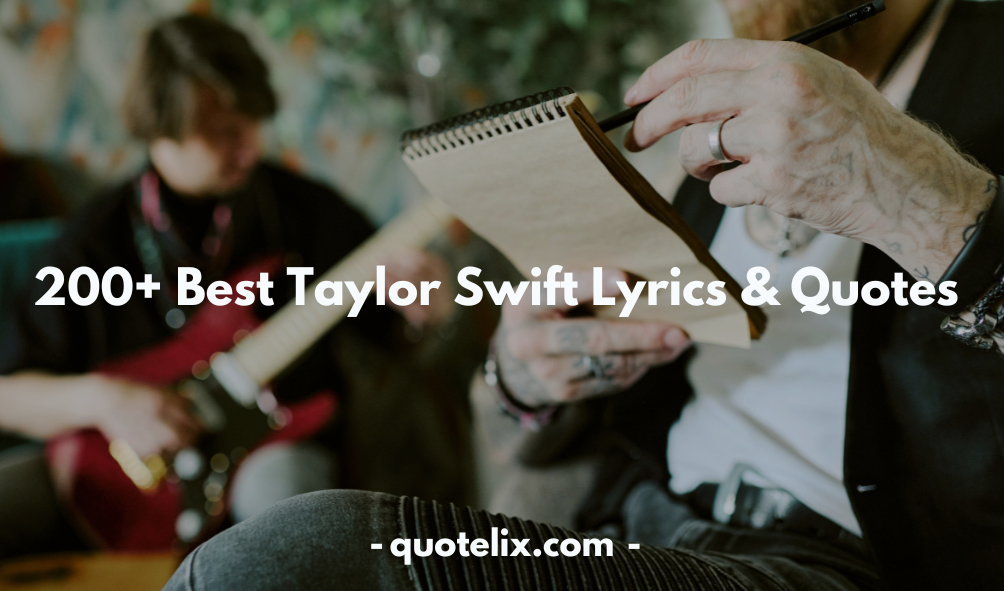 Taylor Swift Lyrics
