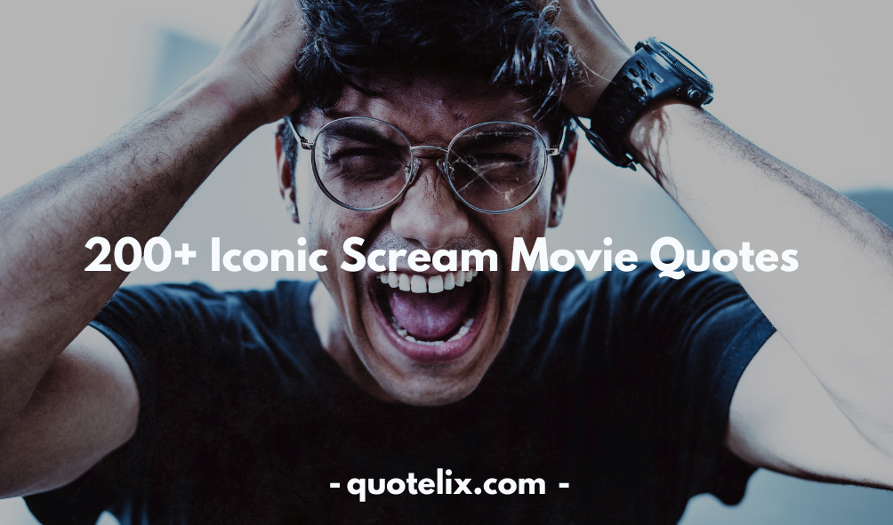 Scream Movie Quotes
